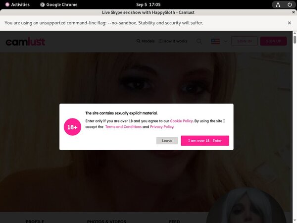 Account Camlust.com Gratis