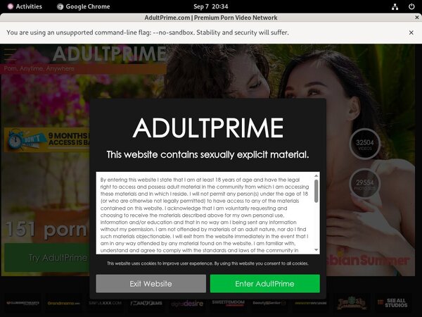 Adult Prime Get Trial Membership