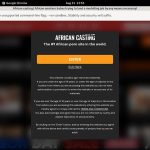 African Casting Checkout Page African Casting Checkout Page