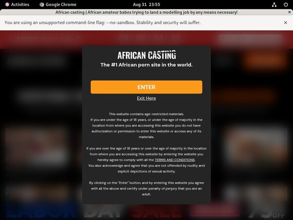Africancasting.com Sign Up