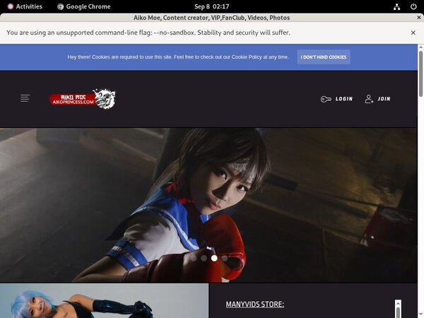 Aiko Moe Latest Passwords