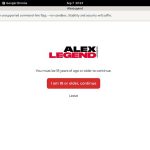 Alex Legend Websites Alex Legend Websites