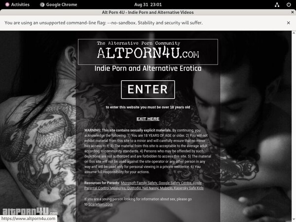 Alt Porn 4 U Site-rip