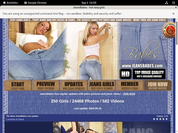 Babes Jeans Free Logins