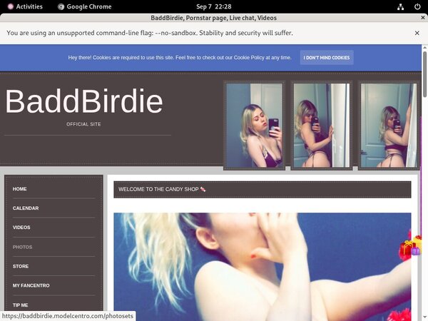 Baddbirdie.modelcentro.com Gay Porn