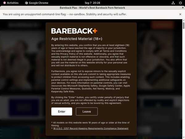 Barebackplus Membership Plan