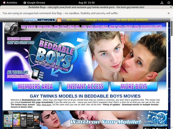 Beddableboys.com Full Length Videos Beddableboys.com Full Length Videos