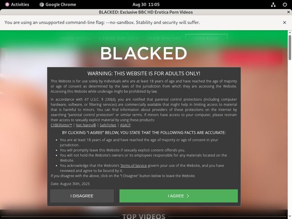 Blacked.com Com Paypal
