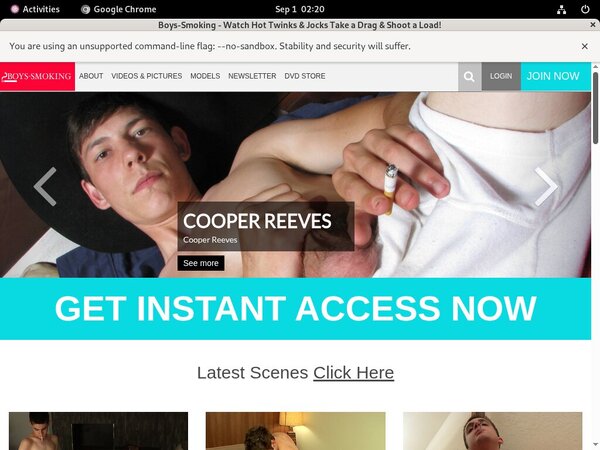 Boys Smoking With Discover Card Boys Smoking With Discover Card