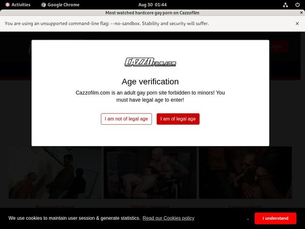Cazzo Free Account Login