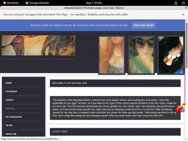 Com Modelcentro Elexandrialee Free Passwords