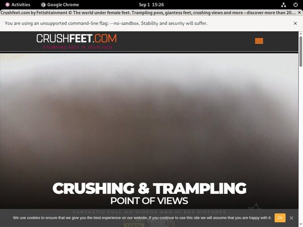 Crush Feet Free Accounts And Passwords