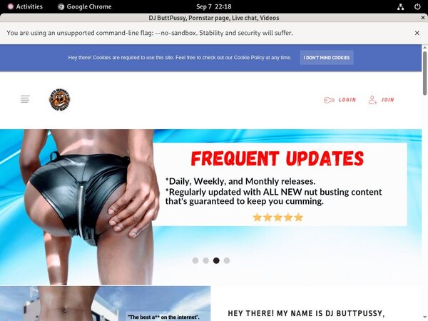 DJ ButtPussy Account And Password