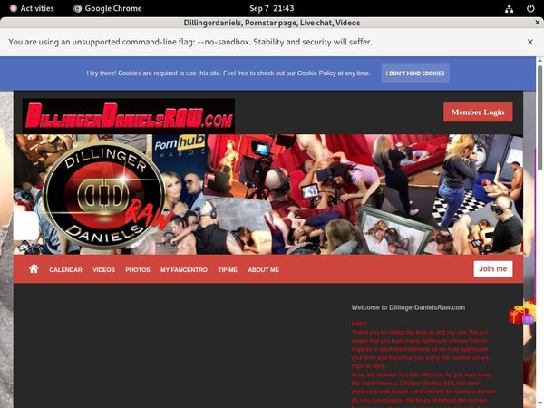 Dillingerdaniels Password Free