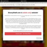 Ebony Shaft Login Generator