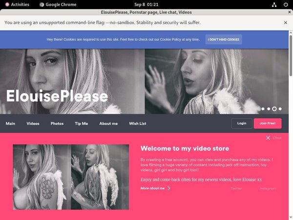 ElouisePlease Mobile Porn