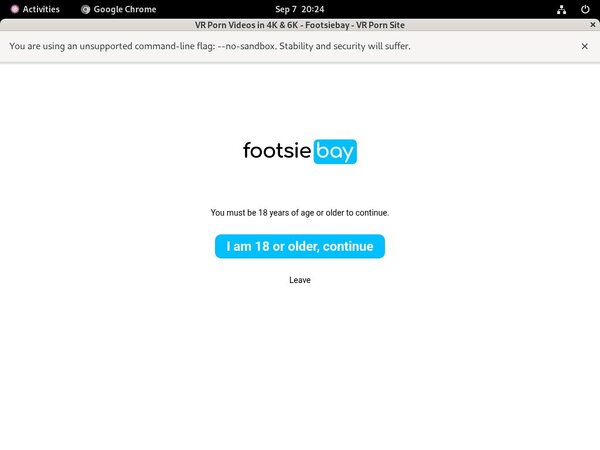 Footsiebay ?????