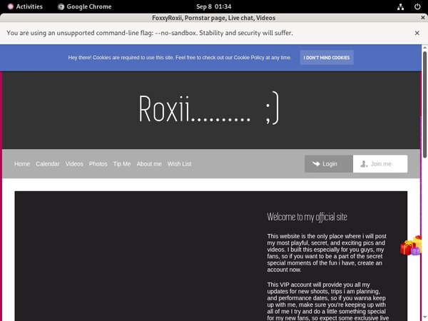 FoxxyRoxii Discount Trials FoxxyRoxii Discount Trials