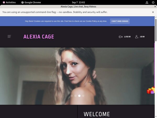 Free Account Cage Alexia