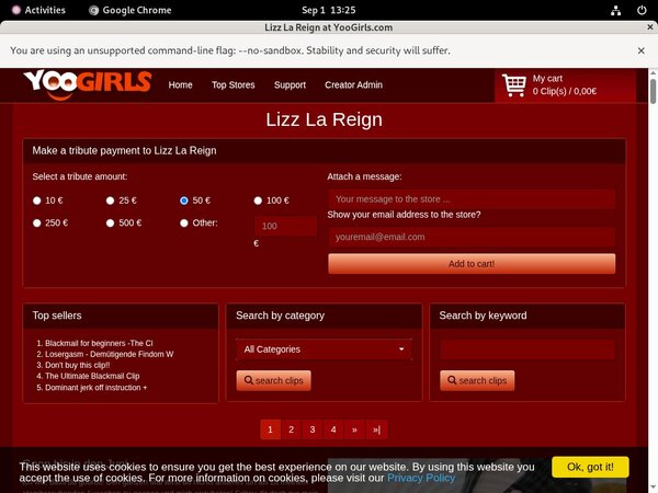 Free Account In LizzLaReign