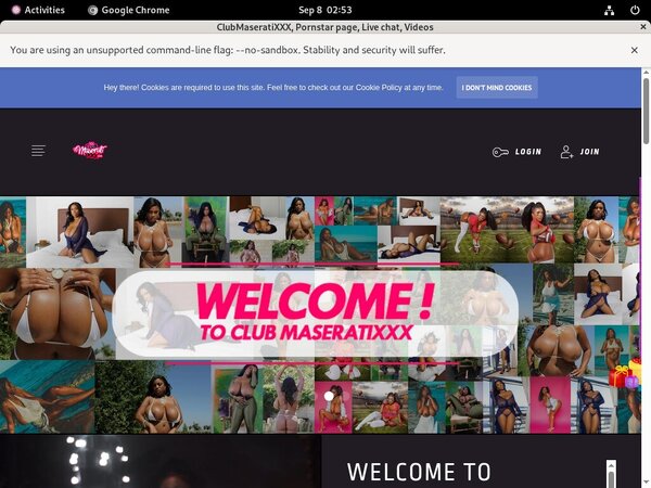 Free ClubMaseratiXXX Trial Membership
