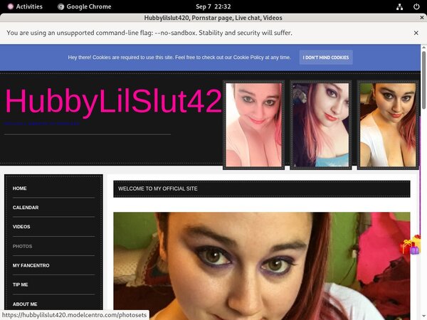 Free Hubbylilslut420.modelcentro.com Trial Deal