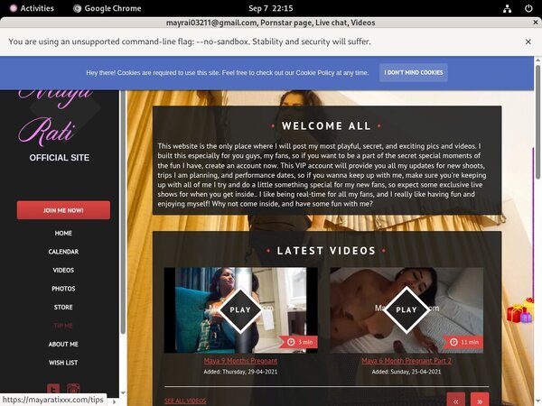 Free Mayaratixxx.com Acounts