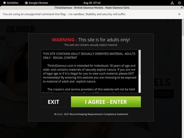 Free Thisisglamour.com Username