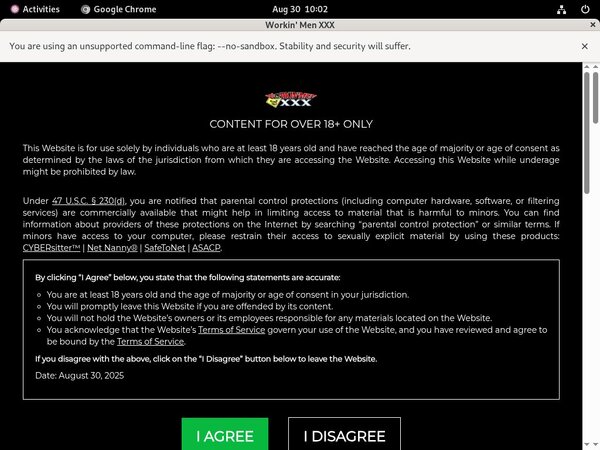 Free Workin Men XXX Logins 2018