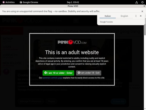 Get Free Pink O VOD Logins
