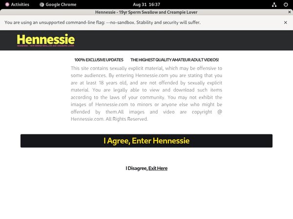 Hennessie Full Site