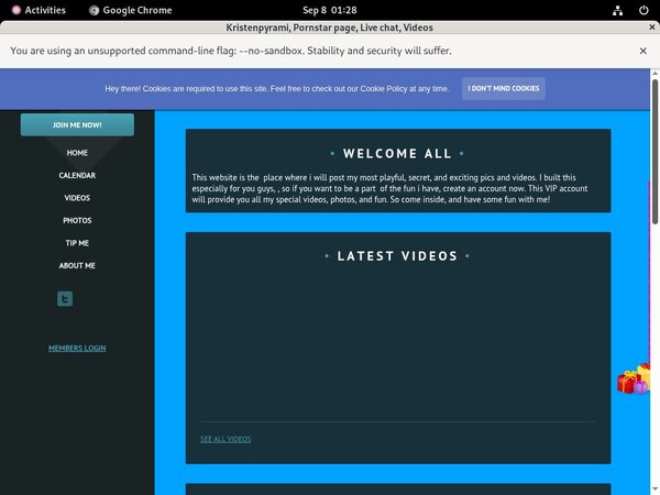 Kristenpyrami Sign Up Page
