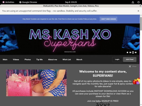 MsKashXO Renew Membership