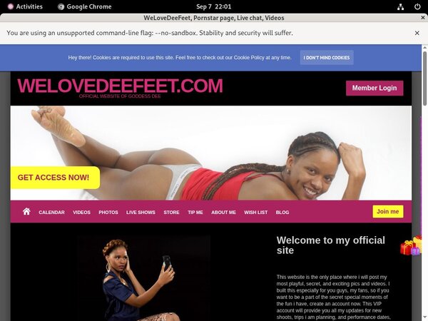 New Free WeLoveDeeFeet Account New Free WeLoveDeeFeet Account