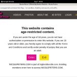 Nicolepeters.com Working Accounts