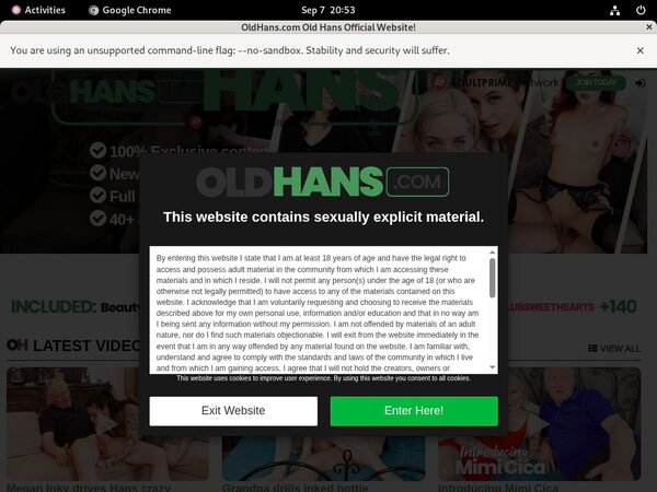 Oldhans.com Free Site