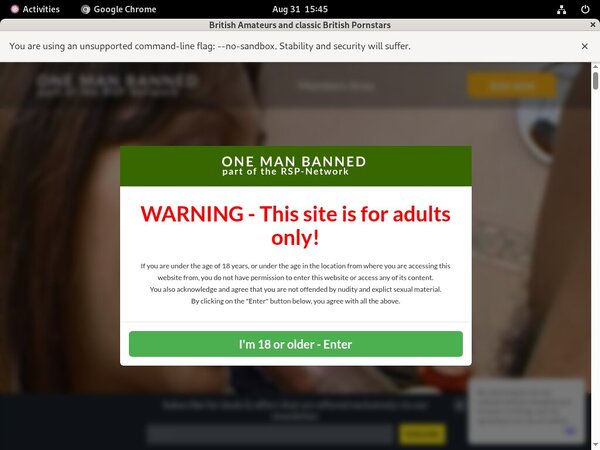 Onemanbanned.tv Sign Up Discount