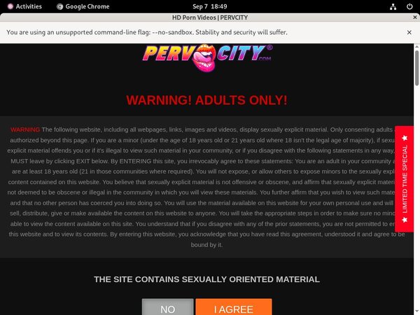 Pervcity.com Discount Membership