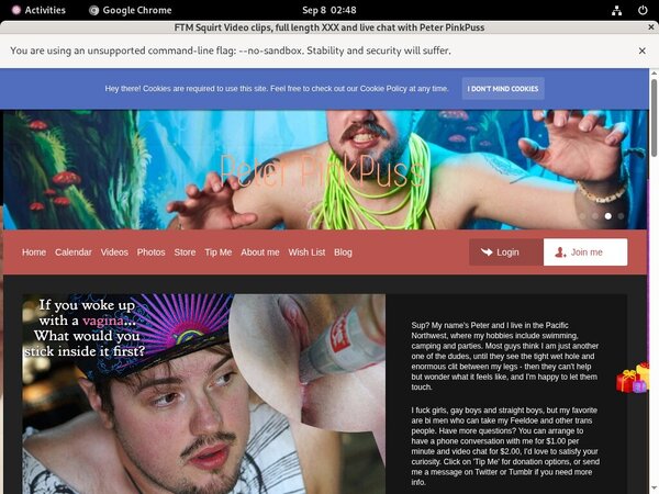 Peterpinkpuss.com Reduced Price