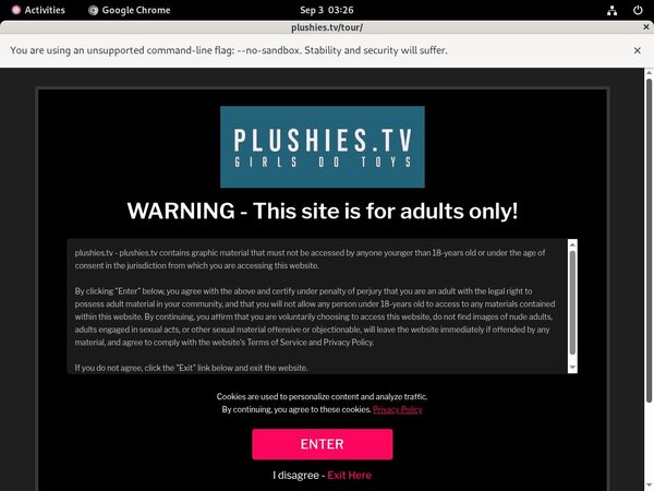 Plushies Registration Form