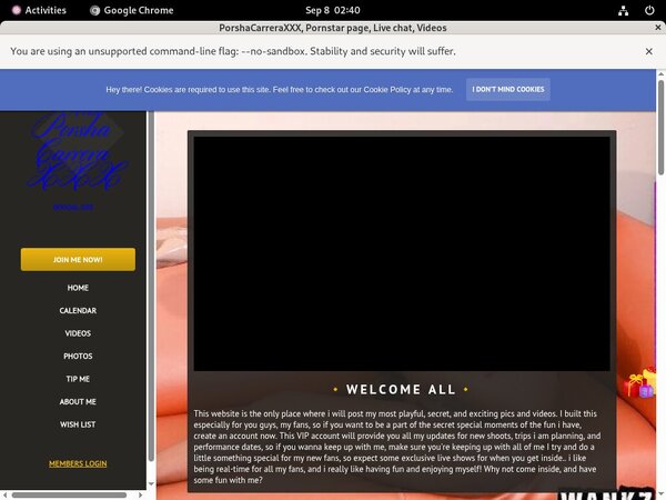 PorshaCarreraXXX Free Memberships