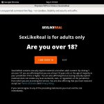 Sex Like Real Free Trial Login