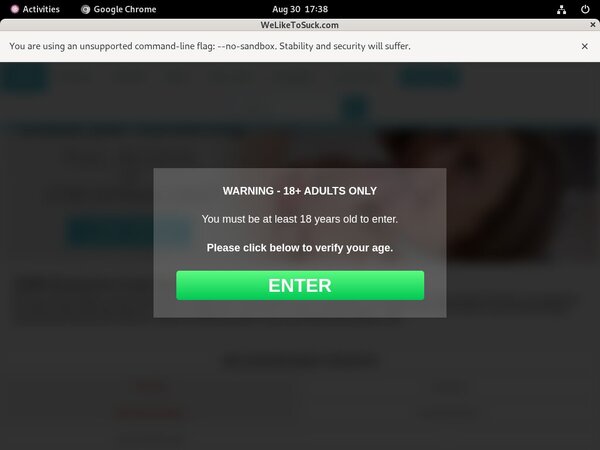 Signup We Like To Suck Paypal