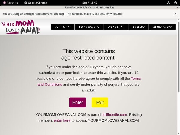 Signup Yourmomlovesanal.com Paypal
