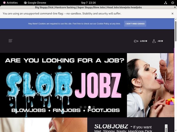 Slobjobz.com Sign Up