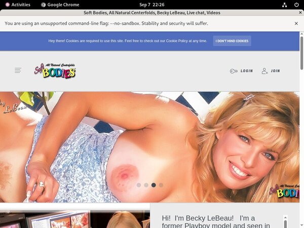 SoftBodiesTV Trial Membership $1