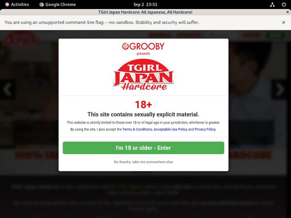 TGirl Japan Hardcore Rocketpay
