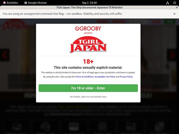 Tgirljapan Membership Trials