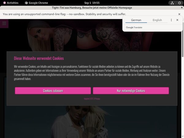 TightTini.com Password Bugmenot