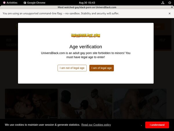 Univers Black Code Univers Black Code